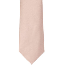 Load image into Gallery viewer, Front view of a blush pink solid tie
