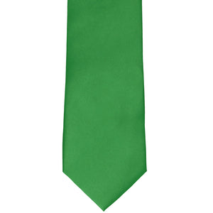 Front view irish green uniform tie