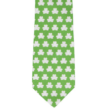 Load image into Gallery viewer, St. Patrick&#39;s Day novelty tie with shamrocks