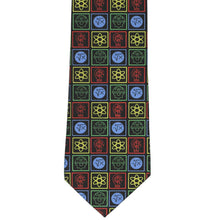 Load image into Gallery viewer, Front view stem themed novelty tie