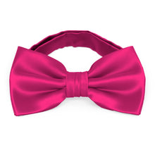 Load image into Gallery viewer, Fuchsia Premium Bow Tie
