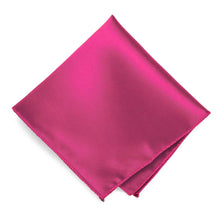 Load image into Gallery viewer, Fuchsia Solid Color Pocket Square