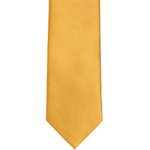 Load image into Gallery viewer, Front view of a gold bar necktie