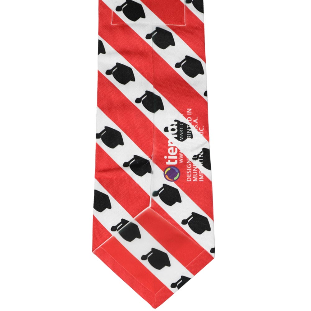 Graduation Striped Necktie | Shop at TieMart – TieMart, Inc.