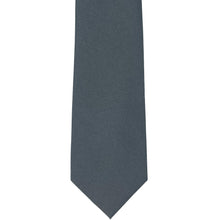 Load image into Gallery viewer, Front view gray matte tie