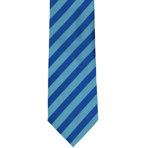 Horizon blue textured striped tie