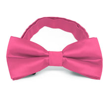 Load image into Gallery viewer, Hot Pink Band Collar Bow Tie