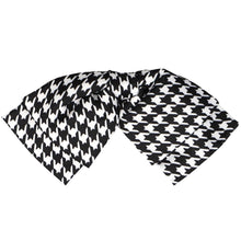 Load image into Gallery viewer, Houndstooth floppy bow tie