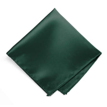 Load image into Gallery viewer, Hunter Green Solid Color Pocket Square