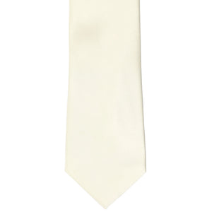 Ivory tie front view