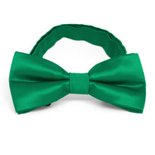Load image into Gallery viewer, Kelly Green Band Collar Bow Tie