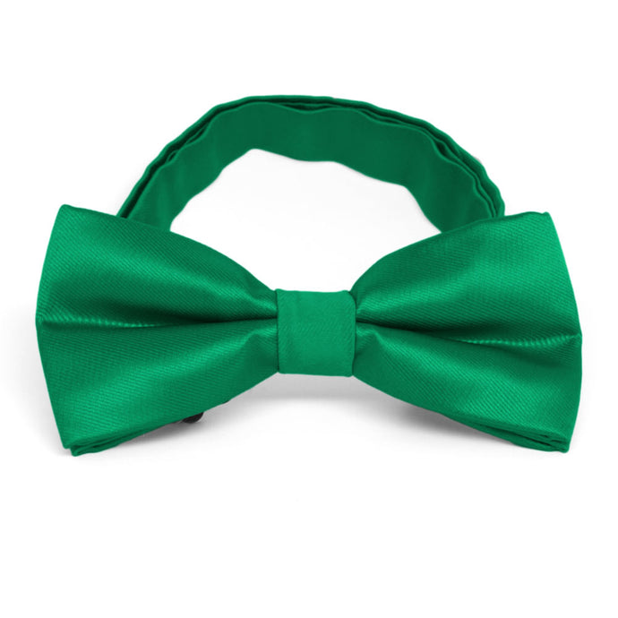 Kelly Green Band Collar Bow Tie