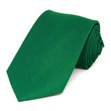 Load image into Gallery viewer, Kelly Green Matte Finish Necktie, 3&quot; Width
