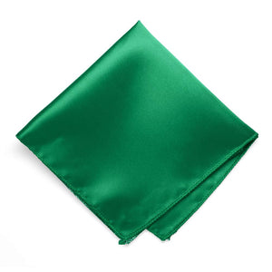Kelly Green Solid Color Pocket Square