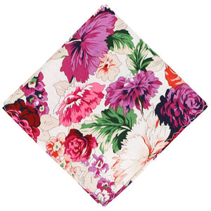 Kingsburg floral pattern pocket square