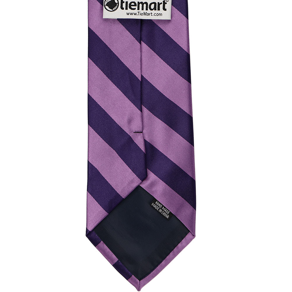 Wisteria and Lapis Purple Striped Ties | Shop at TieMart – TieMart, Inc.