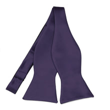 Load image into Gallery viewer, Lapis Purple Premium Self-Tie Bow Tie