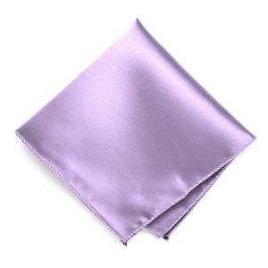 Lavender Solid Color Pocket Square