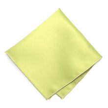 Load image into Gallery viewer, Lemon Lime Solid Color Pocket Square