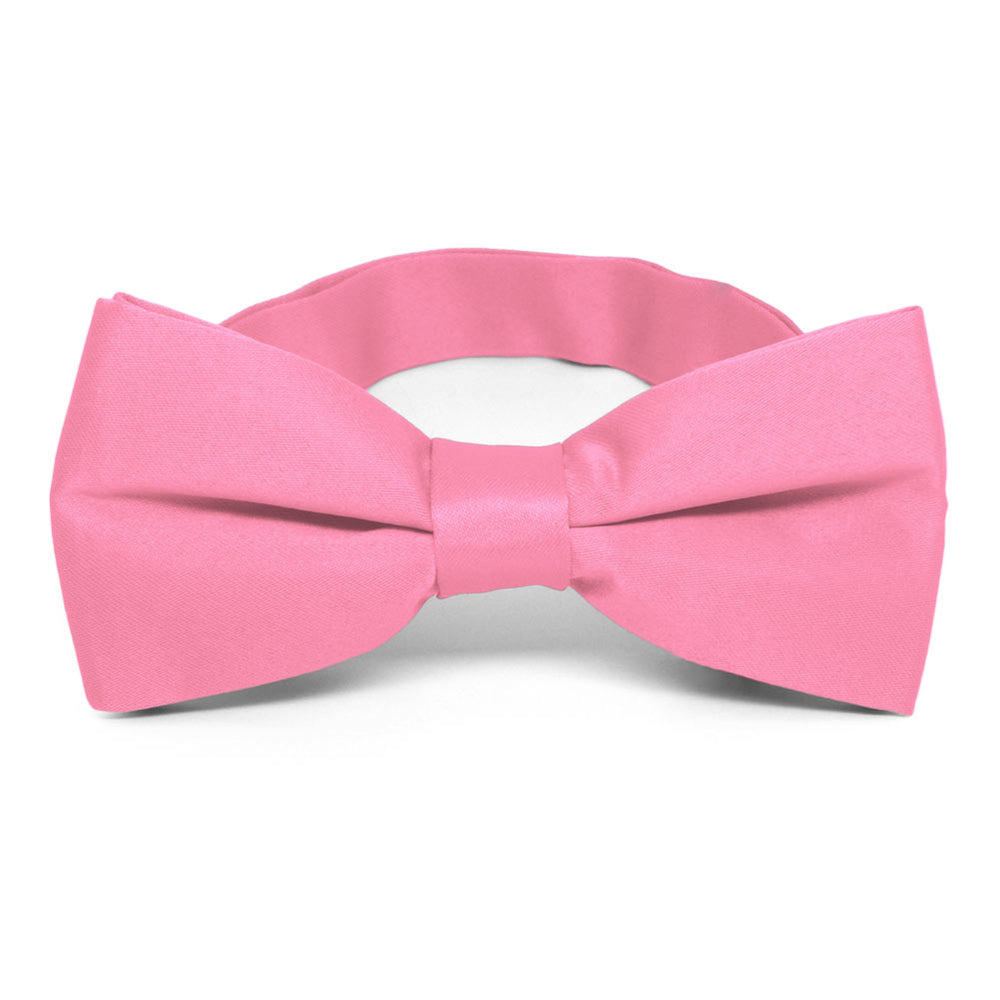 Light Pink Band Collar Bow Tie
