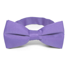 Load image into Gallery viewer, Light Purple Band Collar Bow Tie