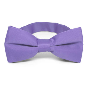 Light Purple Band Collar Bow Tie