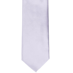 Lilac solid tie front view