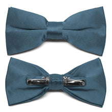 Load image into Gallery viewer, Loch Blue Clip-On Bow Tie