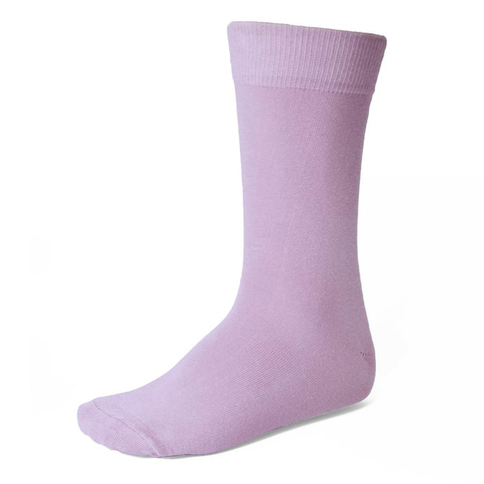 Men's lavender dress sock