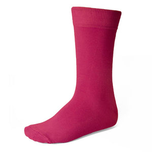 Men's Fuchsia Socks TieMart Men's Fuchsia Socks TieMart