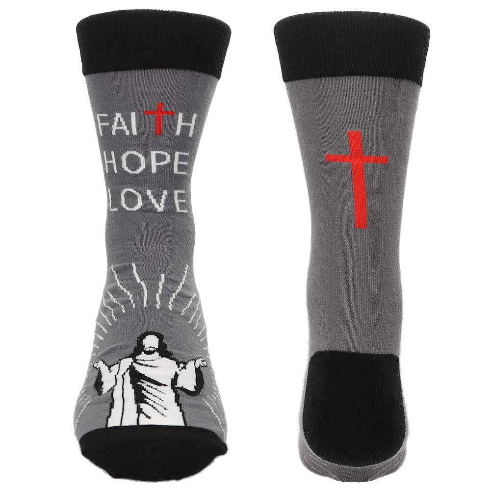 Men's Religious Jesus Socks | Shop at TieMart – TieMart, Inc.