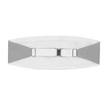Load image into Gallery viewer, The back of a mercury silver cummerbund, including the white background