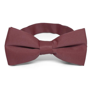 Merlot Band Collar Bow Tie