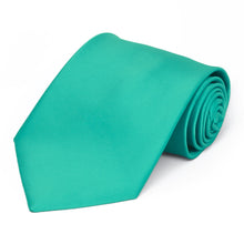 Load image into Gallery viewer, Mermaid Premium Solid Color Necktie