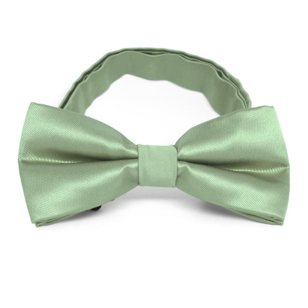 Mint Green Band Collar Bow Tie