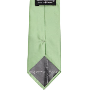 Mint Green Extra Long Solid Color Necktie