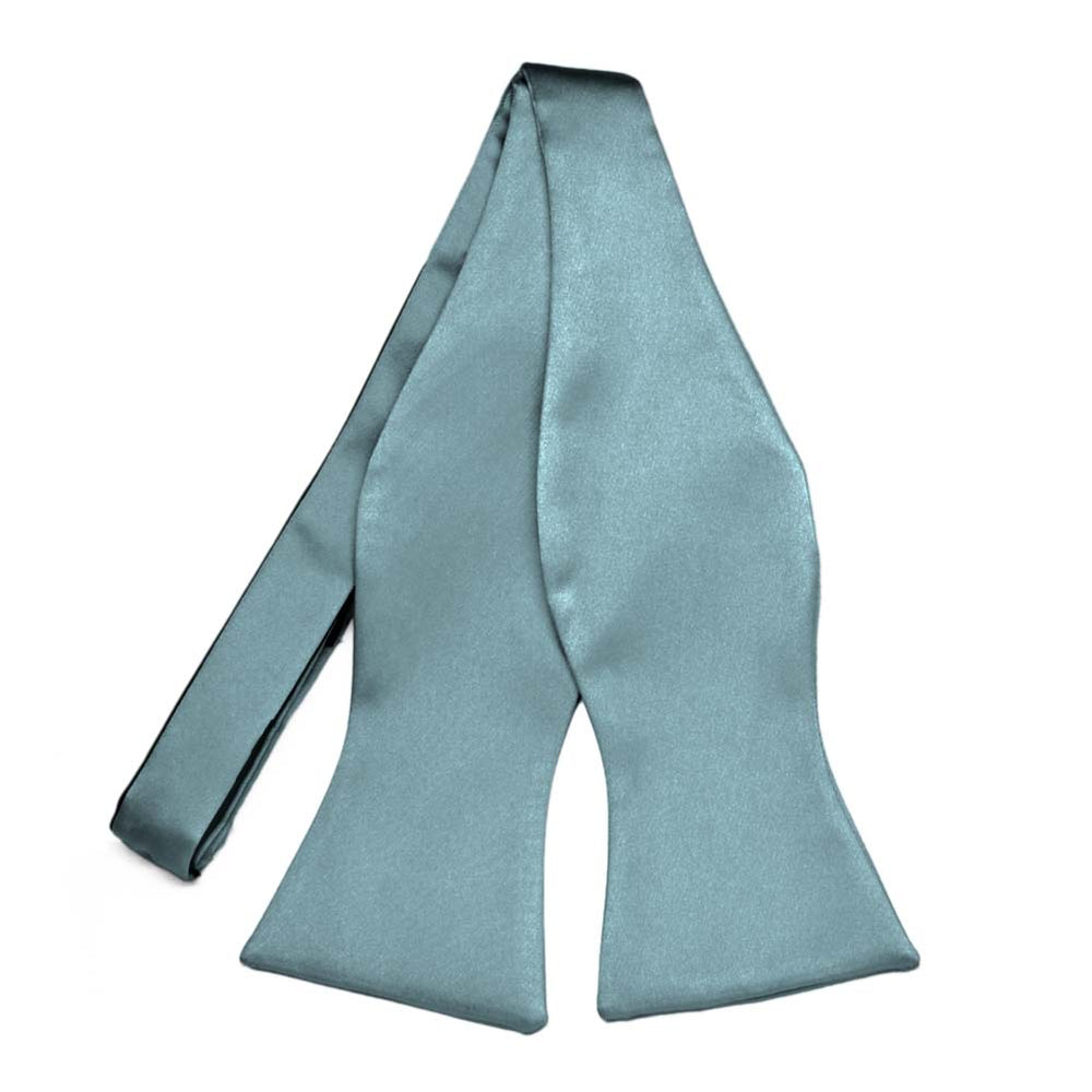 Mystic Blue Premium Self-Tie Bow Tie