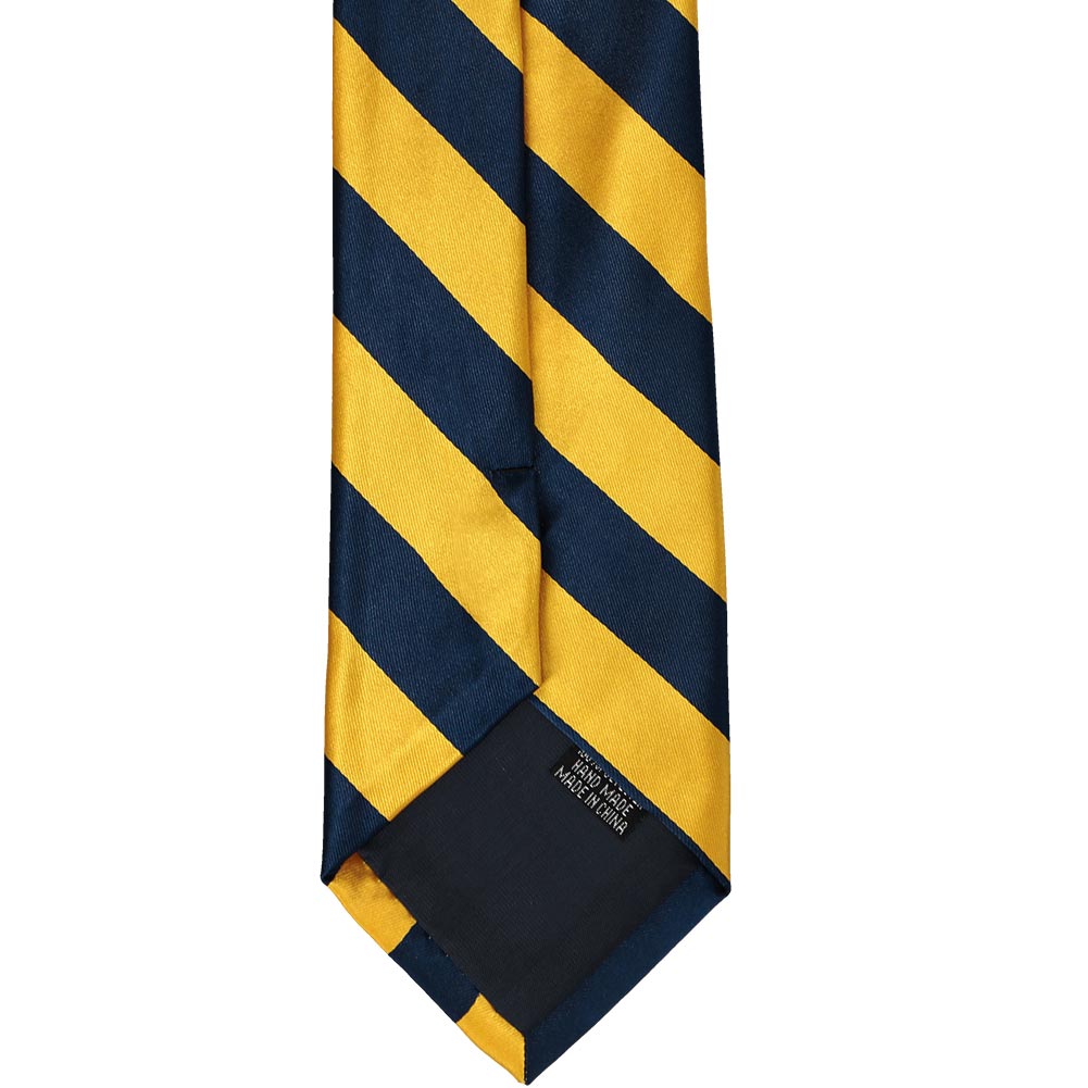 yellow and blue ties