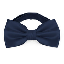 Load image into Gallery viewer, Navy Blue Premium Bow Tie