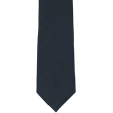 Load image into Gallery viewer, Front view dark navy blue matte uniform tie