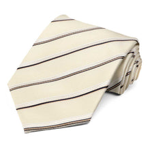 Load image into Gallery viewer, Pearl Hayward Striped Necktie