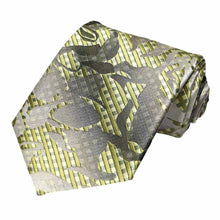 Load image into Gallery viewer, Lime Green Dunlap Floral Necktie