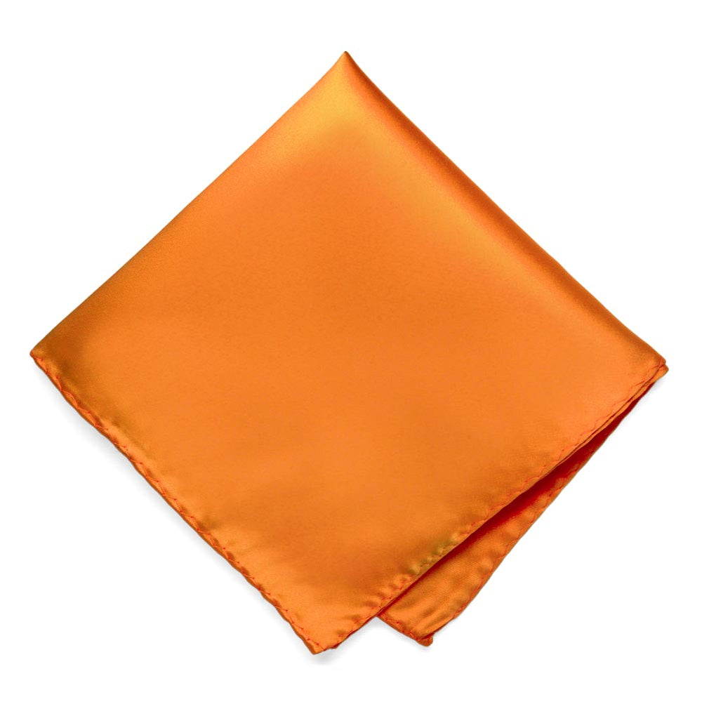 Orange Premium Pocket Square