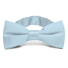 Load image into Gallery viewer, Pale Blue Band Collar Bow Tie