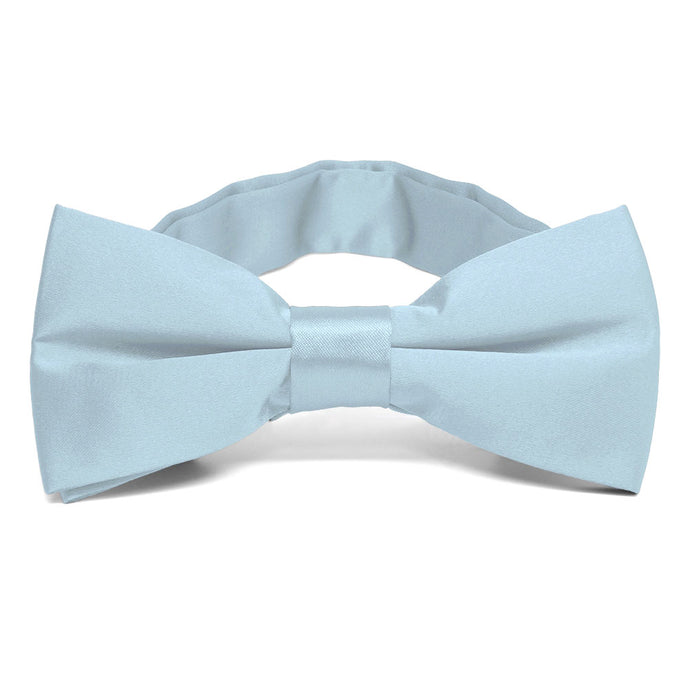 Pale Blue Band Collar Bow Tie