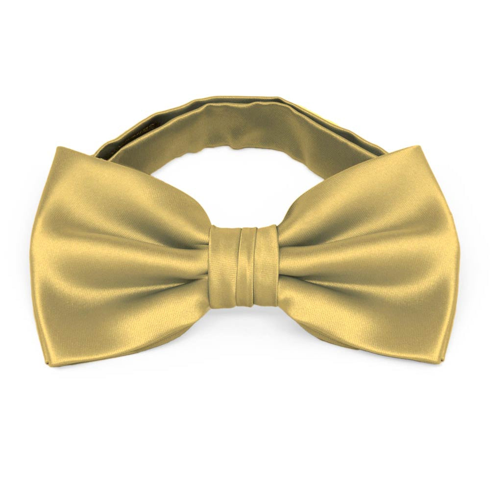 Light Gold Premium Bow Tie
