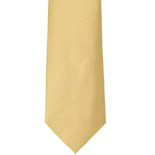 Load image into Gallery viewer, Pale gold tie front flat view
