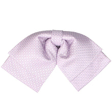 Load image into Gallery viewer, Front view of a light purple floppy bow tie Edit alt text  Edit alt text