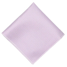 Load image into Gallery viewer, Light purple grain pattern pocket square, flat front view