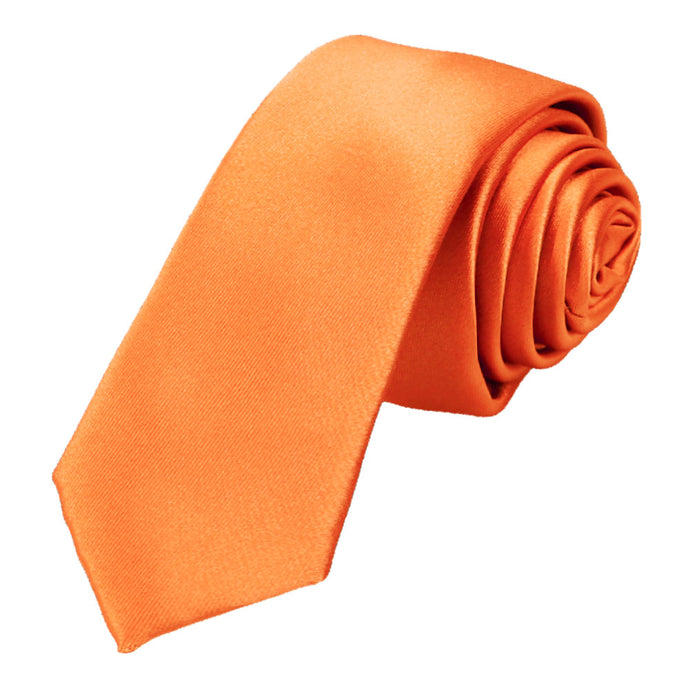 Papaya Skinny Necktie, 2